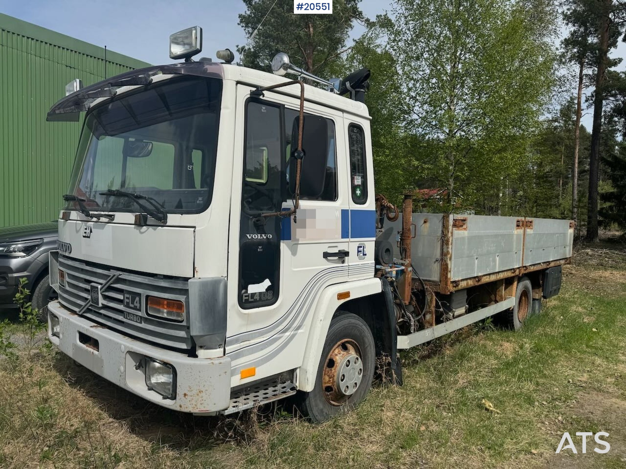 Volvo FL4 - Kamion sa tovarnim sandukom, Kamion sa dizalicom: slika 1 Volvo FL4 - Kamion sa tovarnim sandukom, Kamion sa dizalicom: slika 1