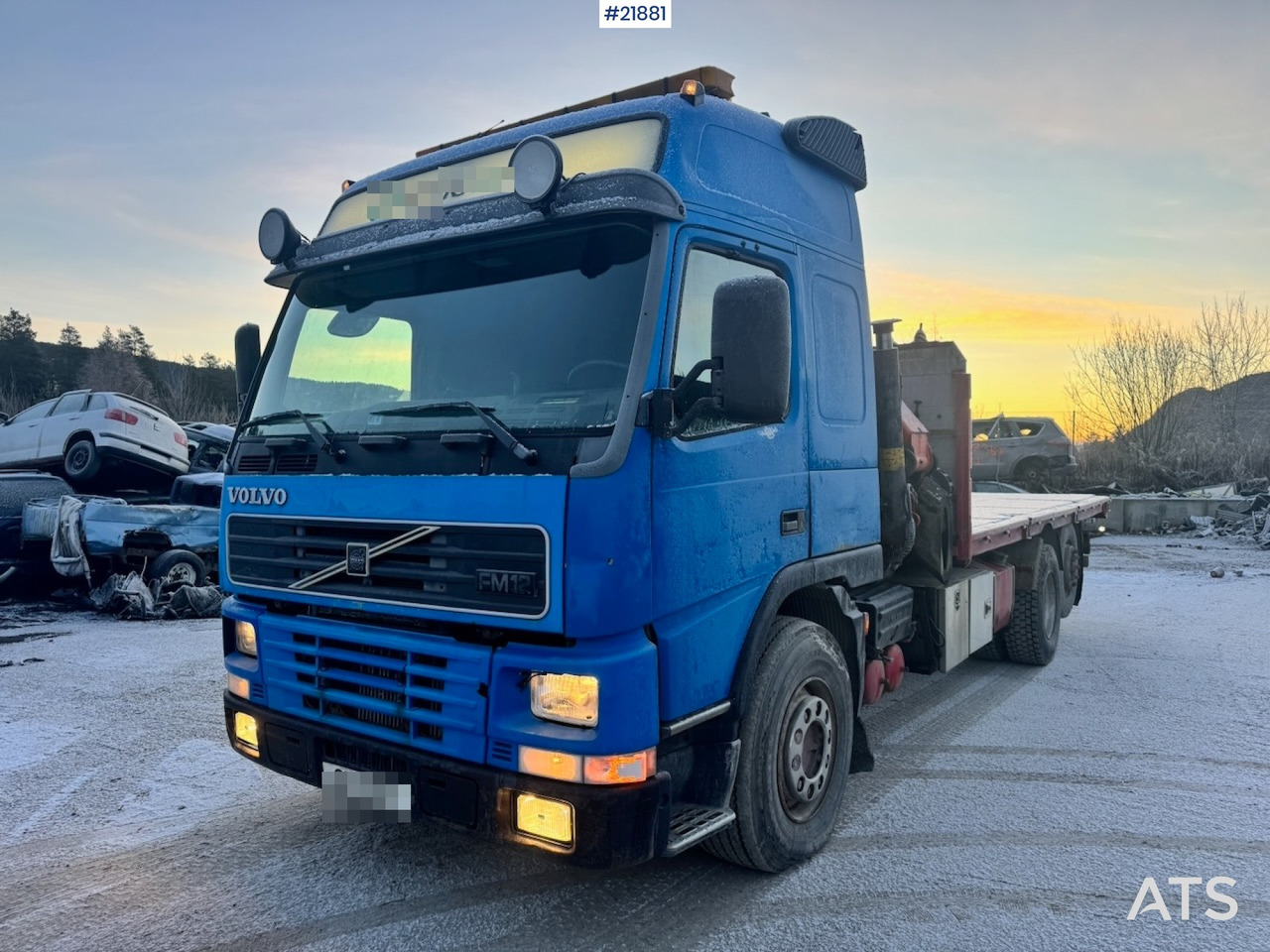 Volvo FM12 6x2 Kranbil m/ 23 t/m Palfinger kran - Kamion sa dizalicom: slika 2 Volvo FM12 6x2 Kranbil m/ 23 t/m Palfinger kran - Kamion sa dizalicom: slika 2