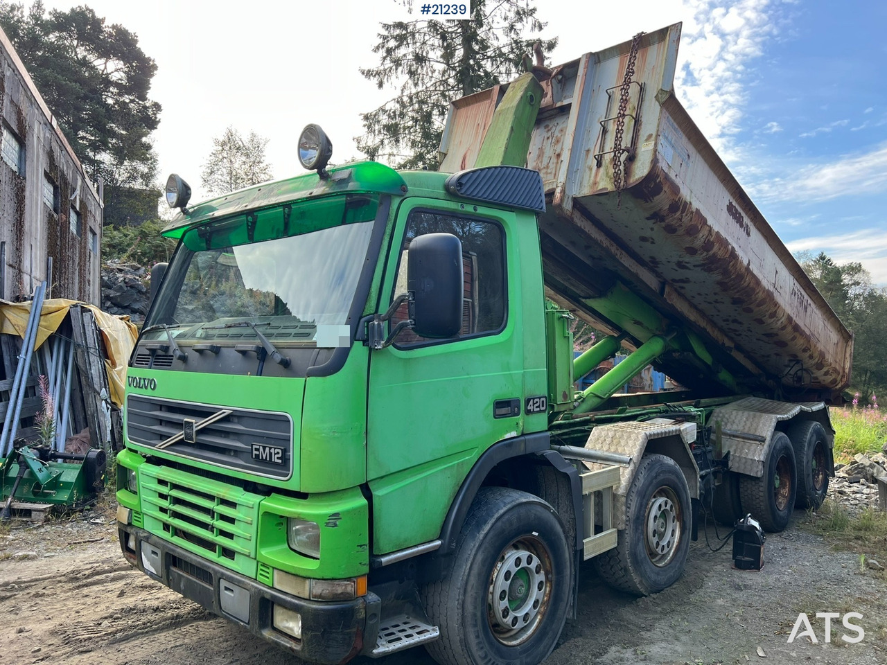 Volvo FM12 - Kamion sa hidrauličnom kukom: slika 1 Volvo FM12 - Kamion sa hidrauličnom kukom: slika 1