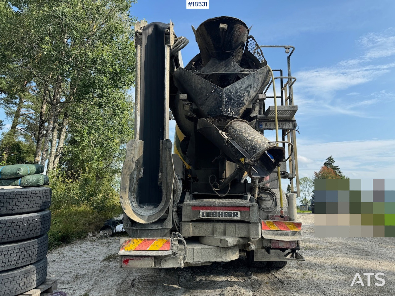 Volvo FMX 500 - Mikser za beton: slika 4 Volvo FMX 500 - Mikser za beton: slika 4
