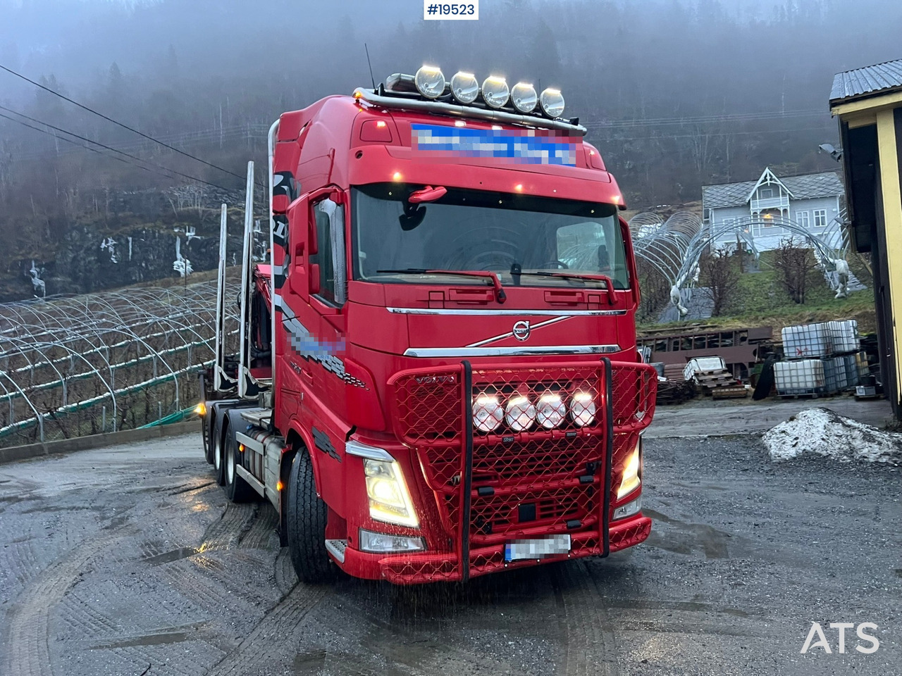 Volvo Fh540 8x4 Tømmerbil m/ 2016 M110L80 Palfinger krane og tømmerklype - Šticar: slika 4 Volvo Fh540 8x4 Tømmerbil m/ 2016 M110L80 Palfinger krane og tømmerklype - Šticar: slika 4