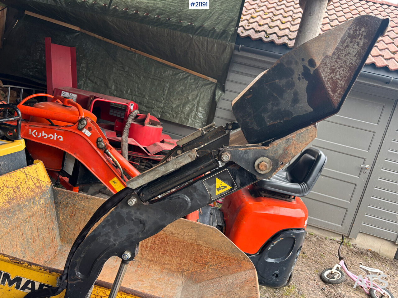 Yanmar C08 - Kiper guseničar: slika 4 Yanmar C08 - Kiper guseničar: slika 4