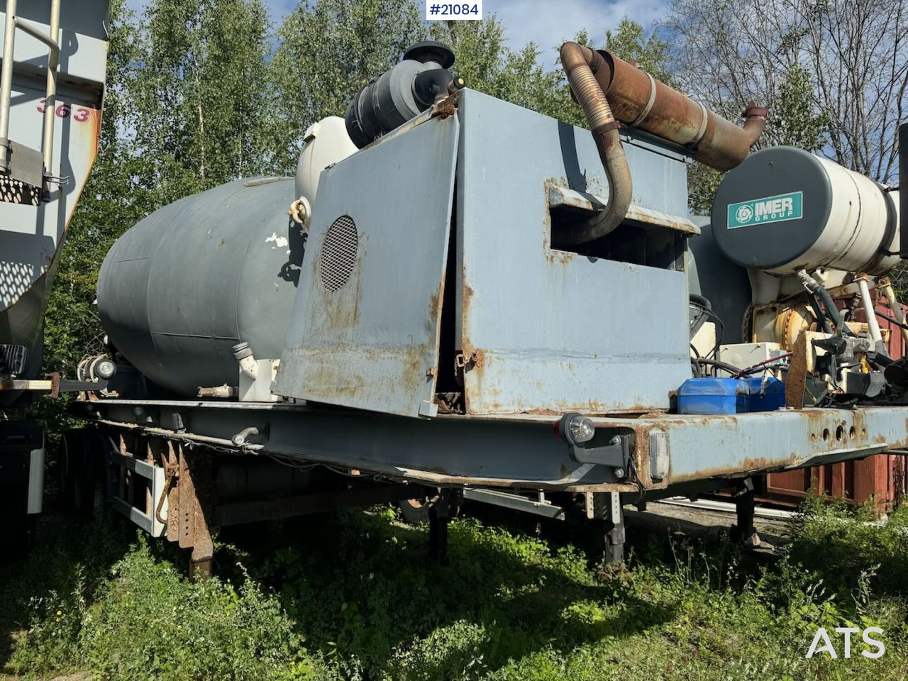 Zorzi Zorzi 41S Betongtralle - Poluprikolica mikser: slika 2 Zorzi Zorzi 41S Betongtralle - Poluprikolica mikser: slika 2