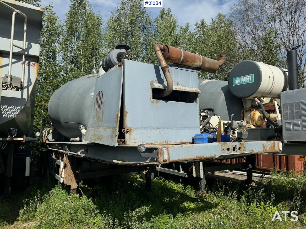 Zorzi Zorzi 41S Betongtralle - Poluprikolica mikser: slika 1 Zorzi Zorzi 41S Betongtralle - Poluprikolica mikser: slika 1