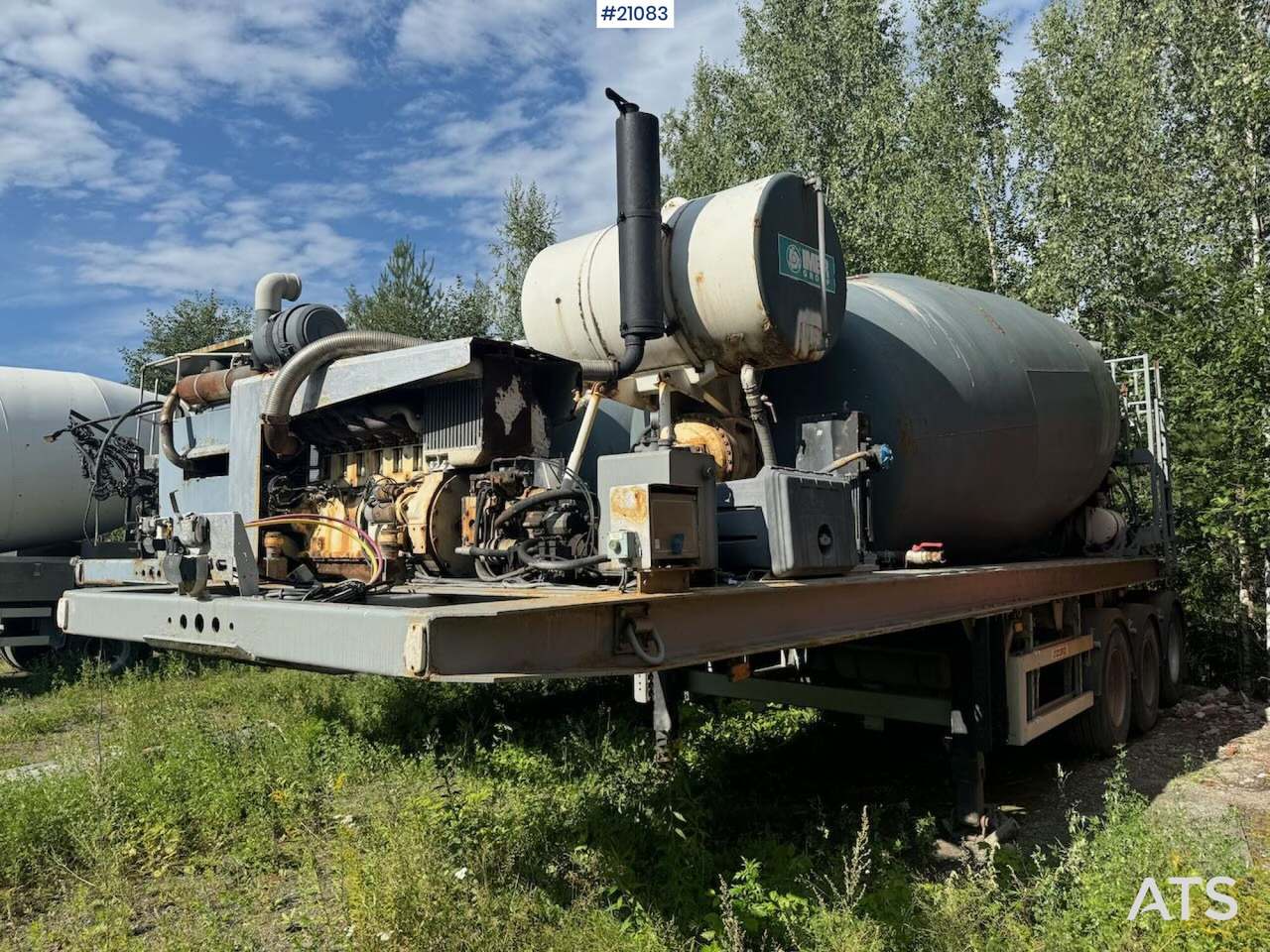 Zorzi Zorzi imer Betongtralle - Poluprikolica mikser: slika 1 Zorzi Zorzi imer Betongtralle - Poluprikolica mikser: slika 1