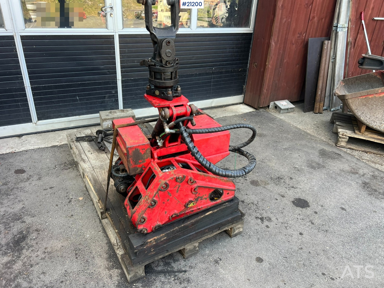 Hogstaggregat SG220RC hogstaggregat for kran m/ ekstra klo, sverd og kjede - Glava za sečenje: slika 4 Hogstaggregat SG220RC hogstaggregat for kran m/ ekstra klo, sverd og kjede - Glava za sečenje: slika 4