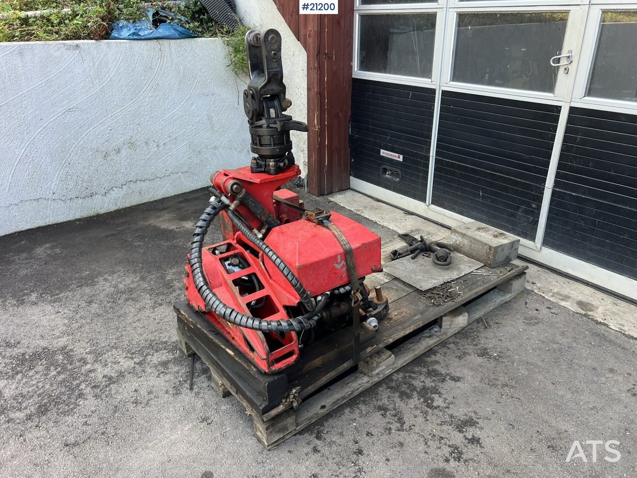 Hogstaggregat SG220RC hogstaggregat for kran m/ ekstra klo, sverd og kjede - Glava za sečenje: slika 1 Hogstaggregat SG220RC hogstaggregat for kran m/ ekstra klo, sverd og kjede - Glava za sečenje: slika 1