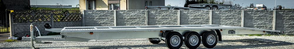 Niewiadów fabrycznie nowa LAWETA Indiana, bardzo solidna! 8,00m! - Prikolica za prevoz automobila: slika 1 Niewiadów fabrycznie nowa LAWETA Indiana, bardzo solidna! 8,00m! - Prikolica za prevoz automobila: slika 1