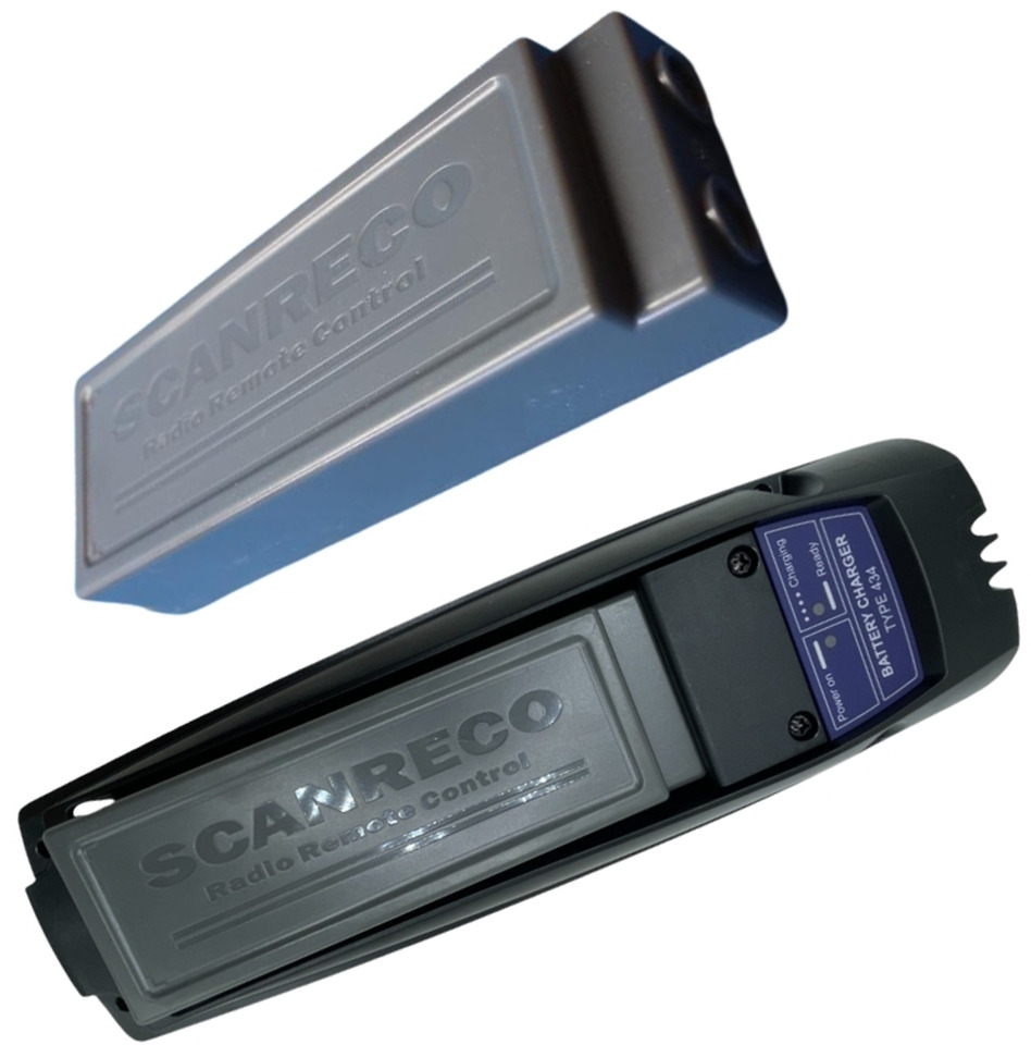 ORIGINAL SCANRECO PACK: 2 BATTERIES + 1 CHARGER OCB - Električni sistem za Kran za kamion: slika 1 ORIGINAL SCANRECO PACK: 2 BATTERIES + 1 CHARGER OCB - Električni sistem za Kran za kamion: slika 1