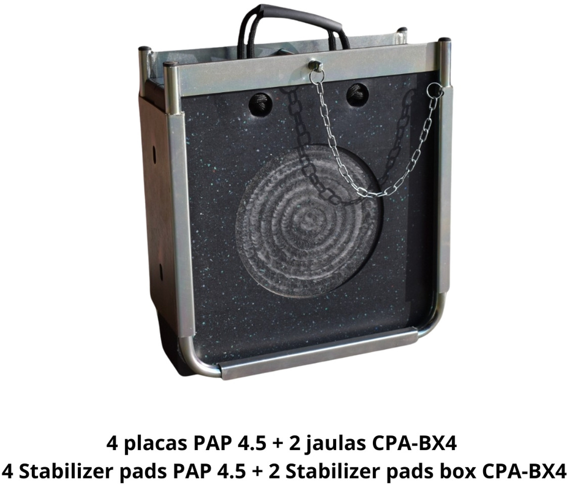 4 Stabilizer Pads PAP 4.5 + 2 Boxes CPA-BX4 OF-3-4P2J - Rezervni deo za Kran za kamion: slika 2 4 Stabilizer Pads PAP 4.5 + 2 Boxes CPA-BX4 OF-3-4P2J - Rezervni deo za Kran za kamion: slika 2