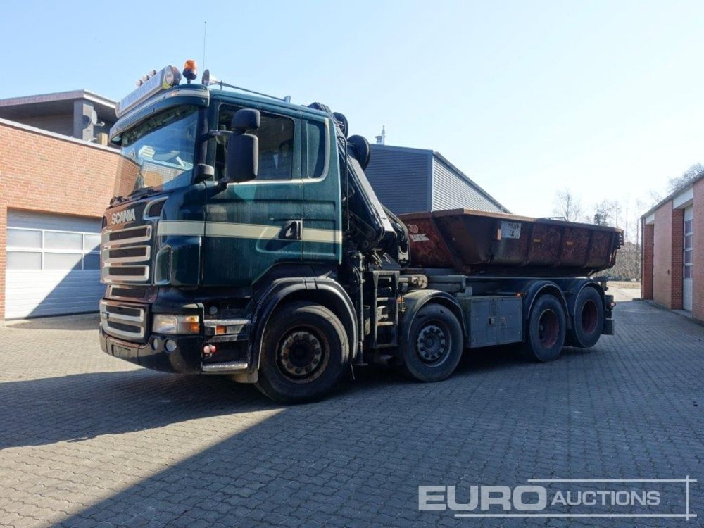2005 Scania R420 8X2/4 - Kamion sa dizalicom: slika 1 2005 Scania R420 8X2/4 - Kamion sa dizalicom: slika 1