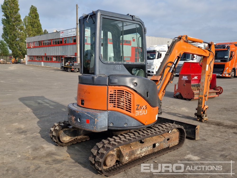 2007 Hitachi ZX35U-2 - Mini bager: slika 5 2007 Hitachi ZX35U-2 - Mini bager: slika 5