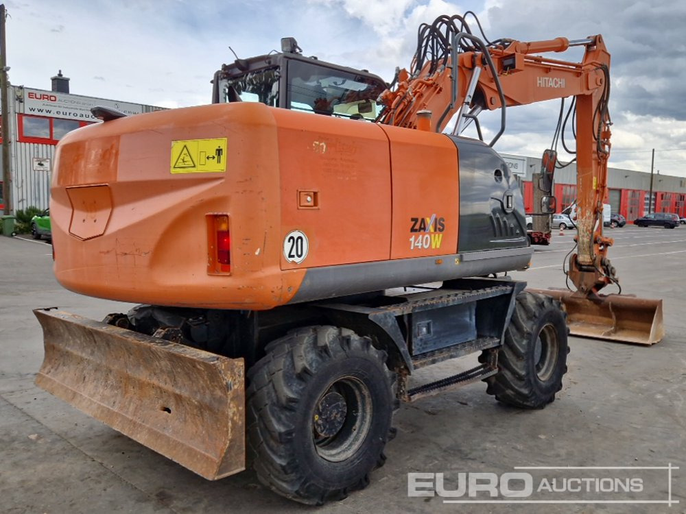 2010 Hitachi ZX140W-3 - Bager točkaš: slika 5 2010 Hitachi ZX140W-3 - Bager točkaš: slika 5