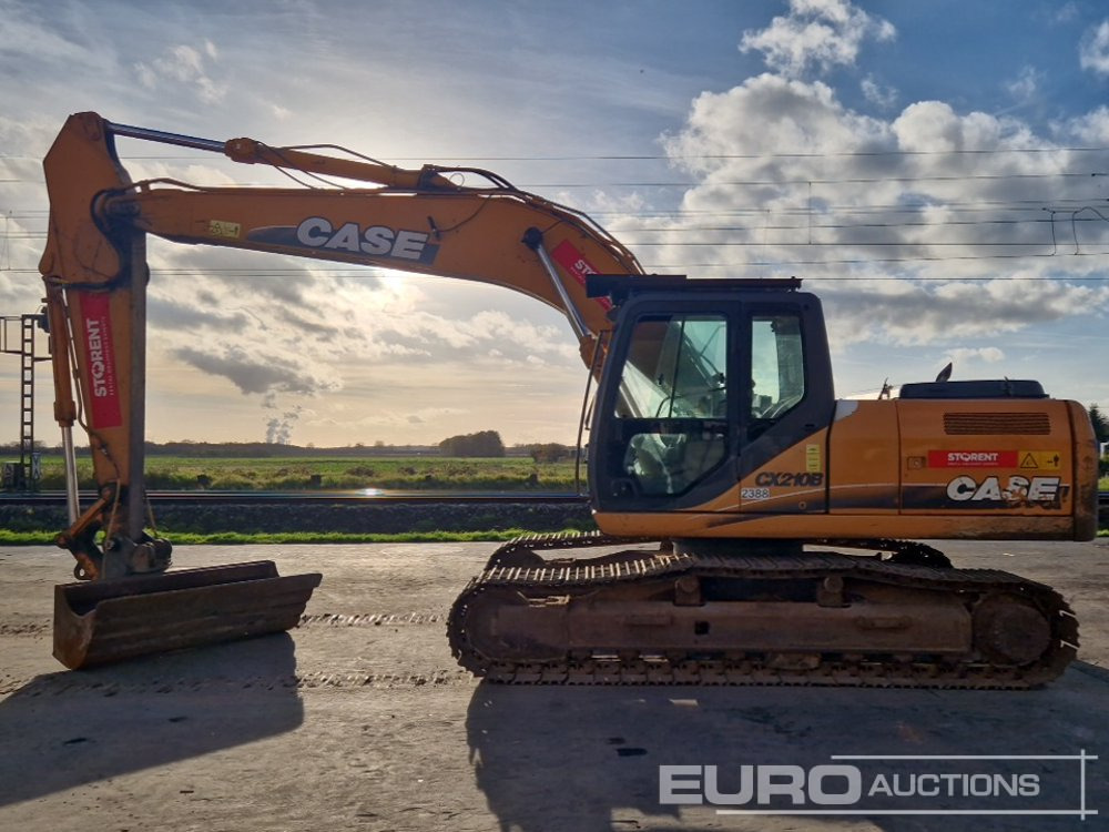 2011 Case CX210B - Bager guseničar: slika 2 2011 Case CX210B - Bager guseničar: slika 2