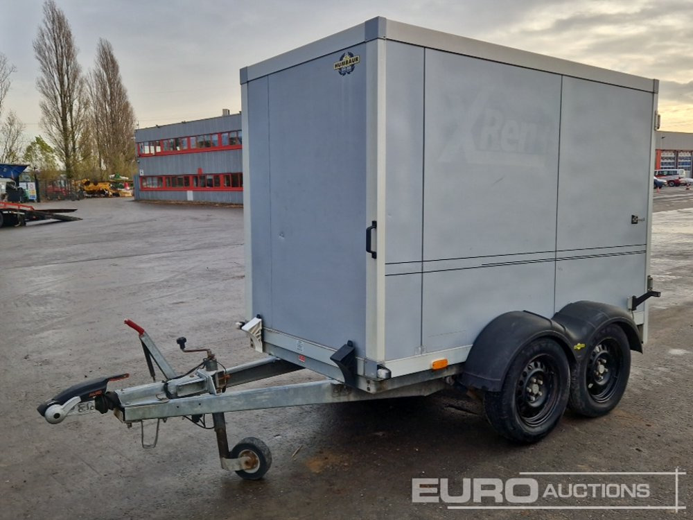 2011 Humbaur Twin Axle Box Trailer, 2500kg (German Reg. Docs. Available) - Prikolica sa zatvorenim sandukom: slika 1 2011 Humbaur Twin Axle Box Trailer, 2500kg (German Reg. Docs. Available) - Prikolica sa zatvorenim sandukom: slika 1