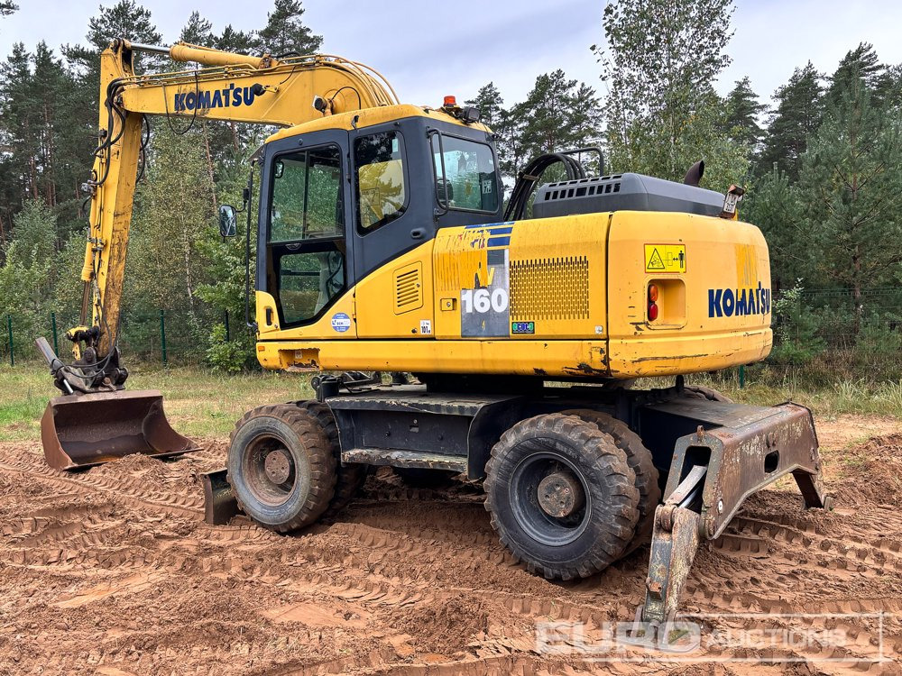 2011 Komatsu PW160-7E0 - Bager točkaš: slika 3 2011 Komatsu PW160-7E0 - Bager točkaš: slika 3