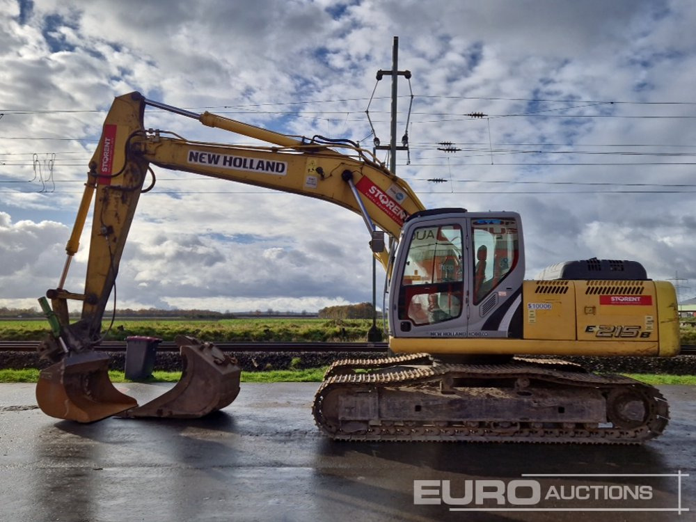 2011 New Holland E215B - Bager guseničar: slika 2 2011 New Holland E215B - Bager guseničar: slika 2
