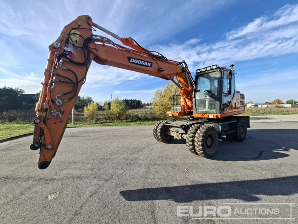 2013 Doosan DX160W-3 - Bager točkaš: slika 1 2013 Doosan DX160W-3 - Bager točkaš: slika 1