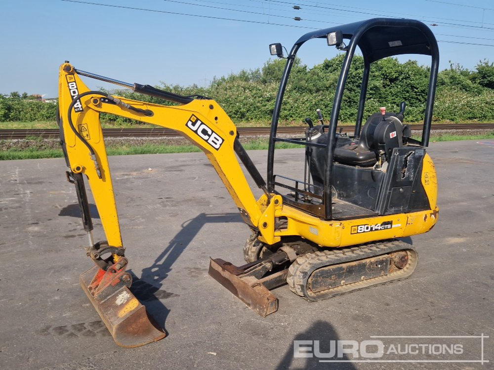 2014 JCB 8014 - Mini bager: slika 1 2014 JCB 8014 - Mini bager: slika 1