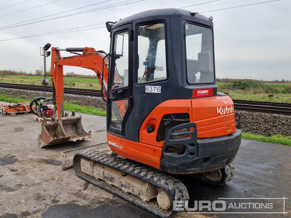 2014 Kubota KX101-3 A3 - Mini bager: slika 3 2014 Kubota KX101-3 A3 - Mini bager: slika 3