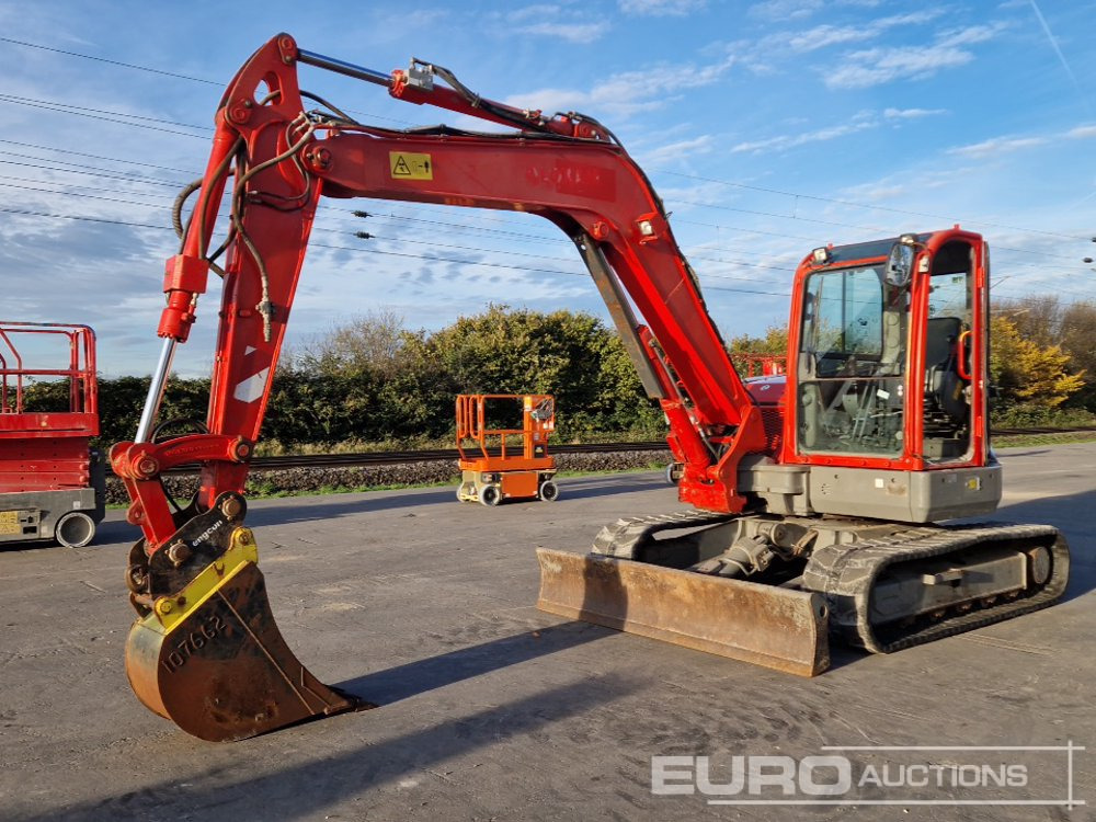 2014 Volvo ECR88D - Mini bager: slika 2 2014 Volvo ECR88D - Mini bager: slika 2