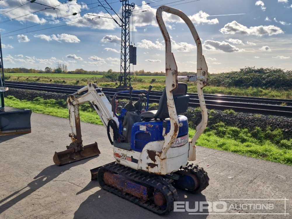 2014 Yanmar SV08-1A (S) - Mini bager: slika 3 2014 Yanmar SV08-1A (S) - Mini bager: slika 3