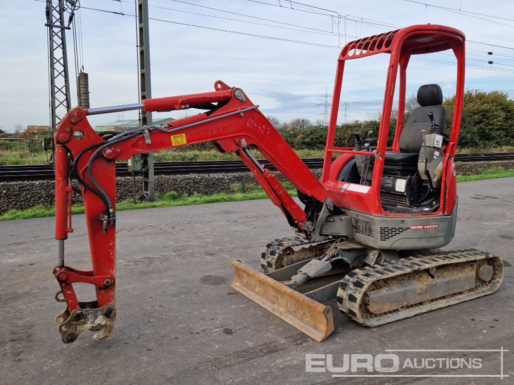 2014 Yanmar ViO25-4 - Mini bager: slika 1 2014 Yanmar ViO25-4 - Mini bager: slika 1