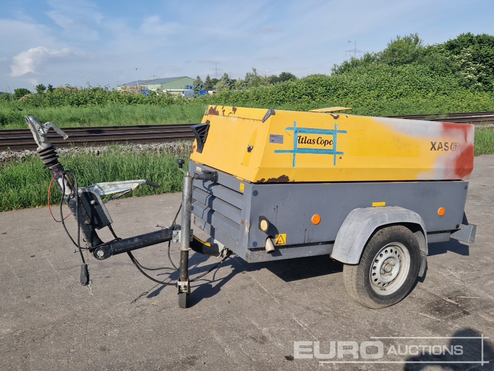 2015 Atlas Copco XAS67 130CFM - Kompresor za vazduh: slika 1 2015 Atlas Copco XAS67 130CFM - Kompresor za vazduh: slika 1