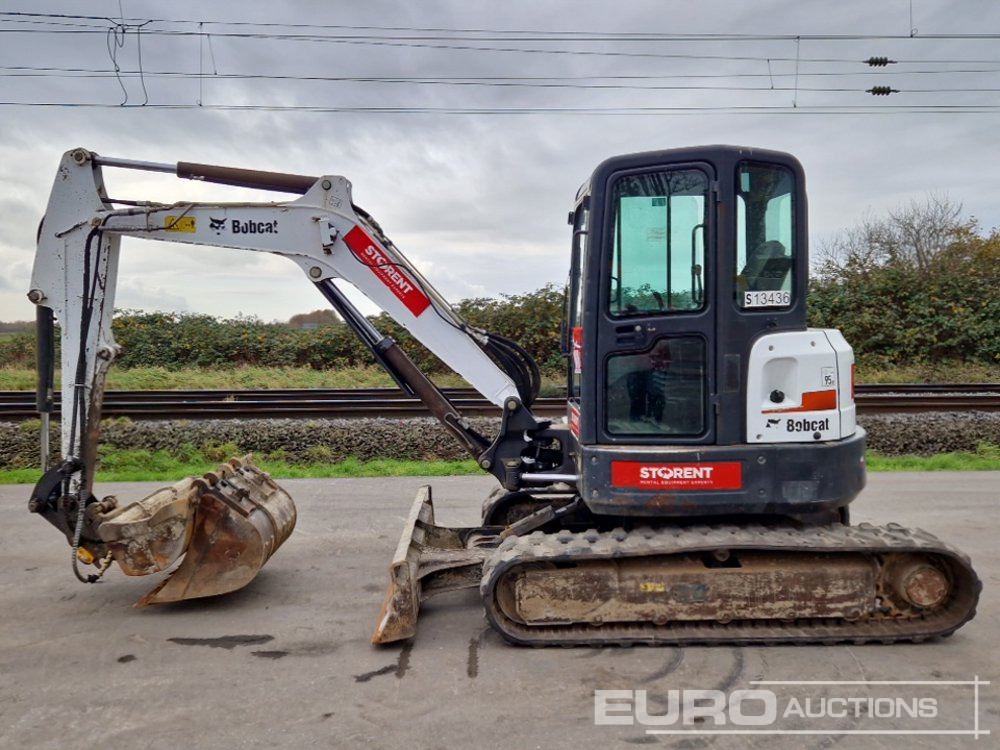 2015 Bobcat E45 EM - Mini bager: slika 2 2015 Bobcat E45 EM - Mini bager: slika 2