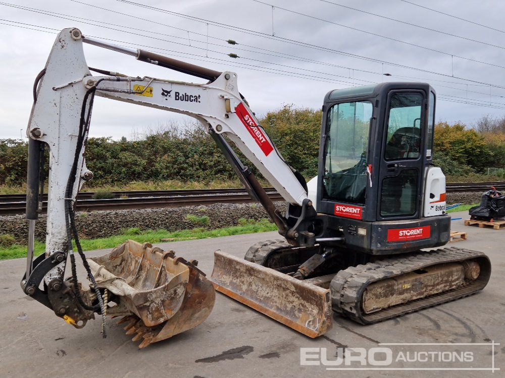 2015 Bobcat E45 EM - Mini bager: slika 1 2015 Bobcat E45 EM - Mini bager: slika 1