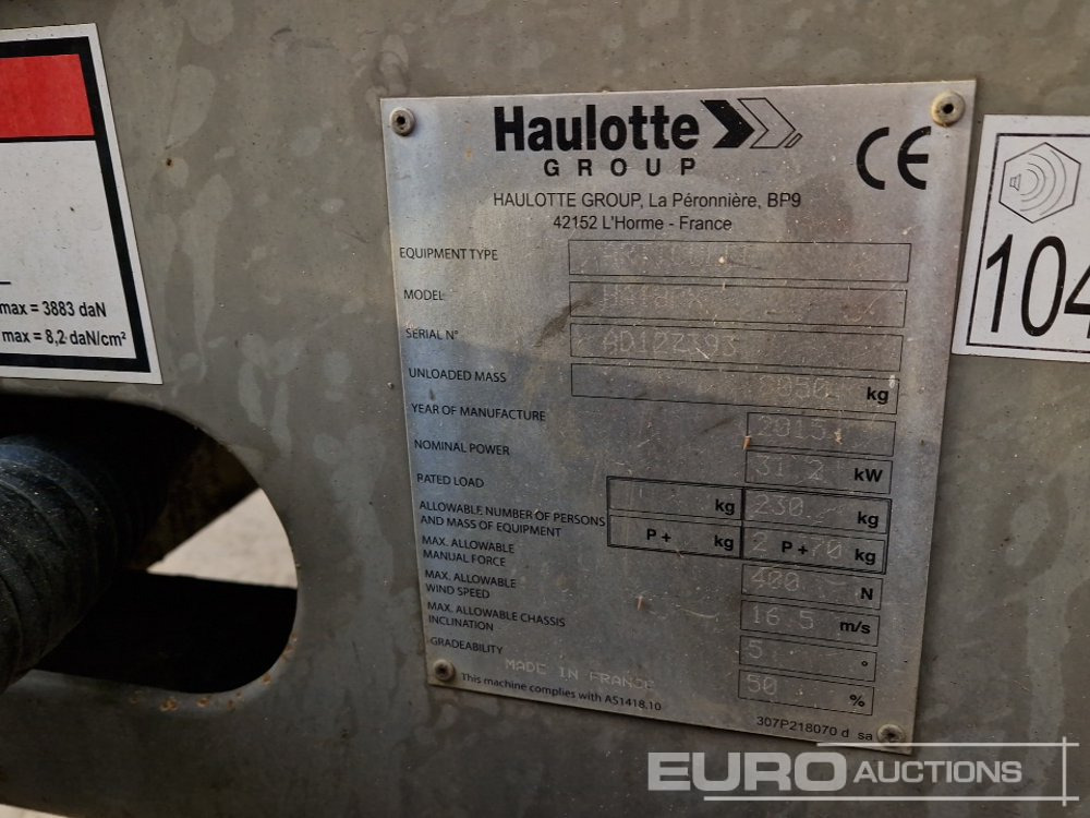 Vazdušna platforma 2015 Haulotte HA18PX: slika 17