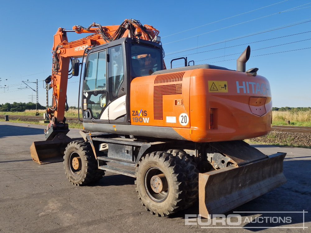 2015 Hitachi ZX190W-5B - Bager točkaš: slika 3 2015 Hitachi ZX190W-5B - Bager točkaš: slika 3