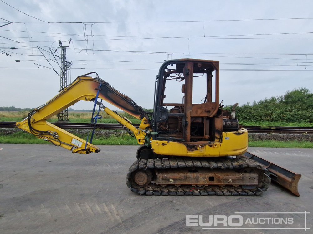 2015 Komatsu PC80MR-5 - Mini bager: slika 2 2015 Komatsu PC80MR-5 - Mini bager: slika 2