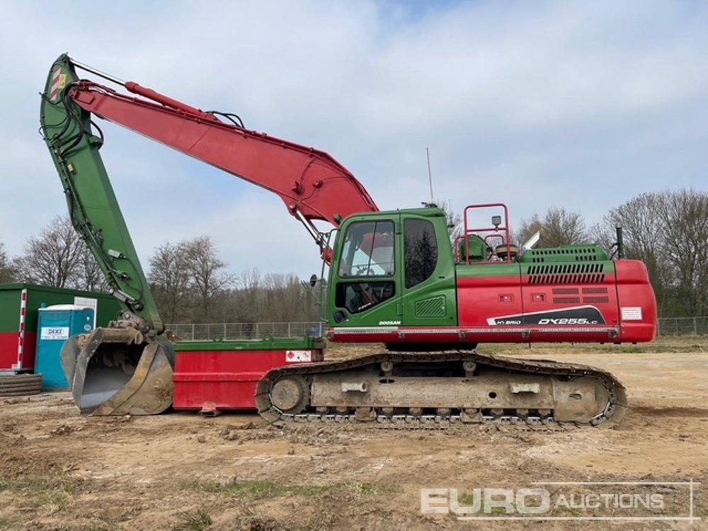 2016 Doosan DX255LC-5 - Bager guseničar: slika 1 2016 Doosan DX255LC-5 - Bager guseničar: slika 1