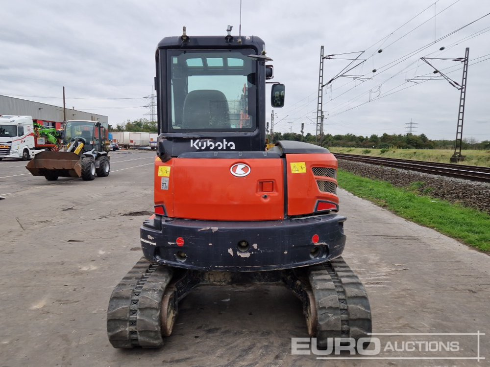 2016 Kubota U55-4 - Mini bager: slika 4 2016 Kubota U55-4 - Mini bager: slika 4
