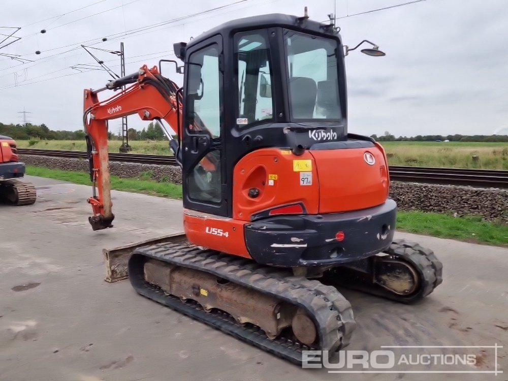 2016 Kubota U55-4 - Mini bager: slika 3 2016 Kubota U55-4 - Mini bager: slika 3