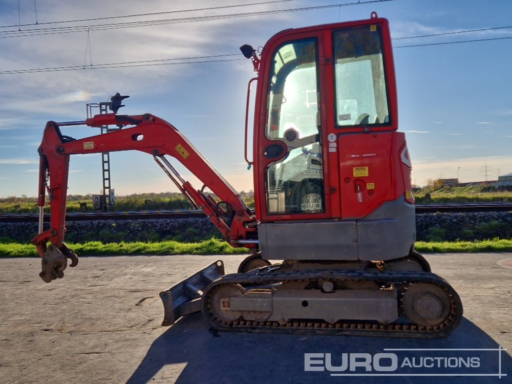 2016 Volvo ECR25D - Mini bager: slika 2 2016 Volvo ECR25D - Mini bager: slika 2