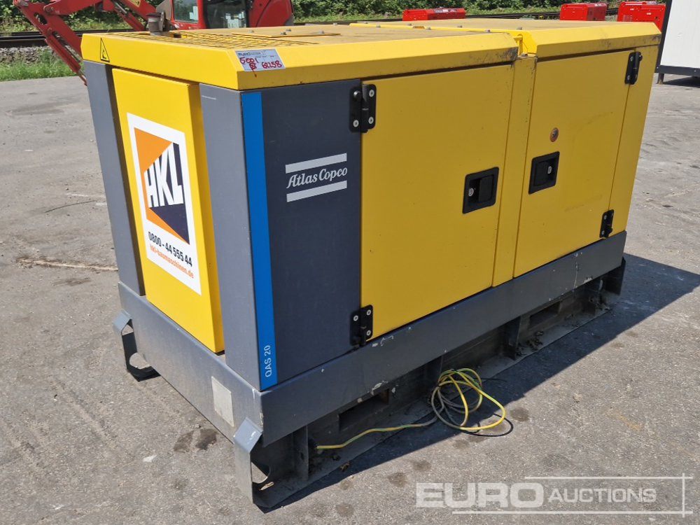 2018 Atlas Copco QAS 20 - Set generatora: slika 4 2018 Atlas Copco QAS 20 - Set generatora: slika 4