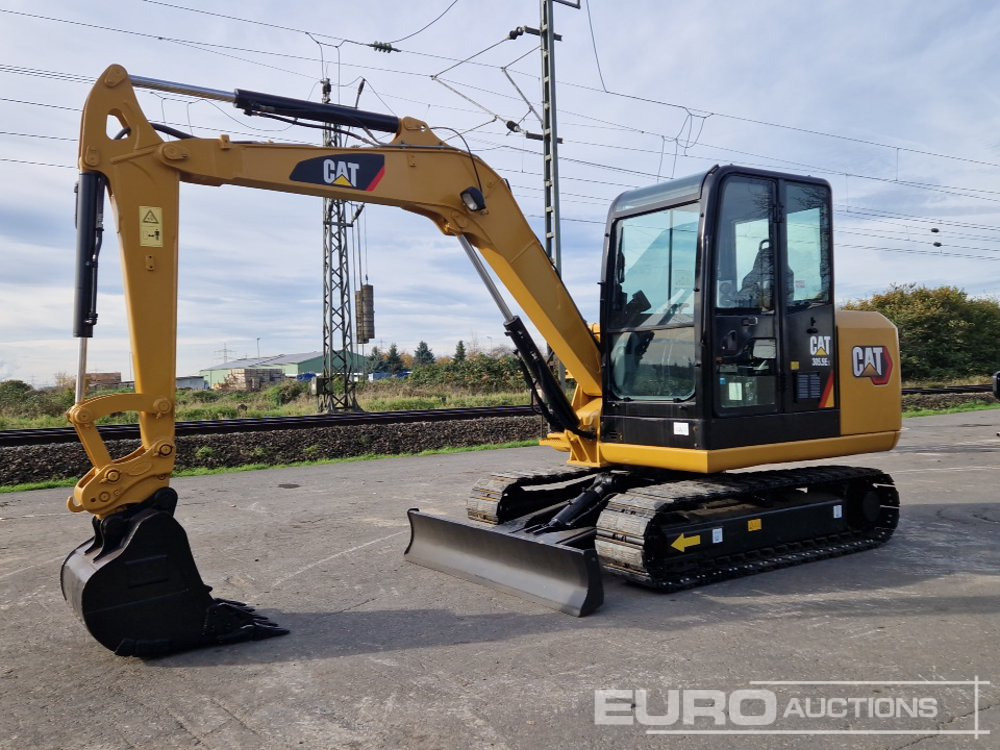 2018 CAT 305.5 E2 - Mini bager: slika 1 2018 CAT 305.5 E2 - Mini bager: slika 1