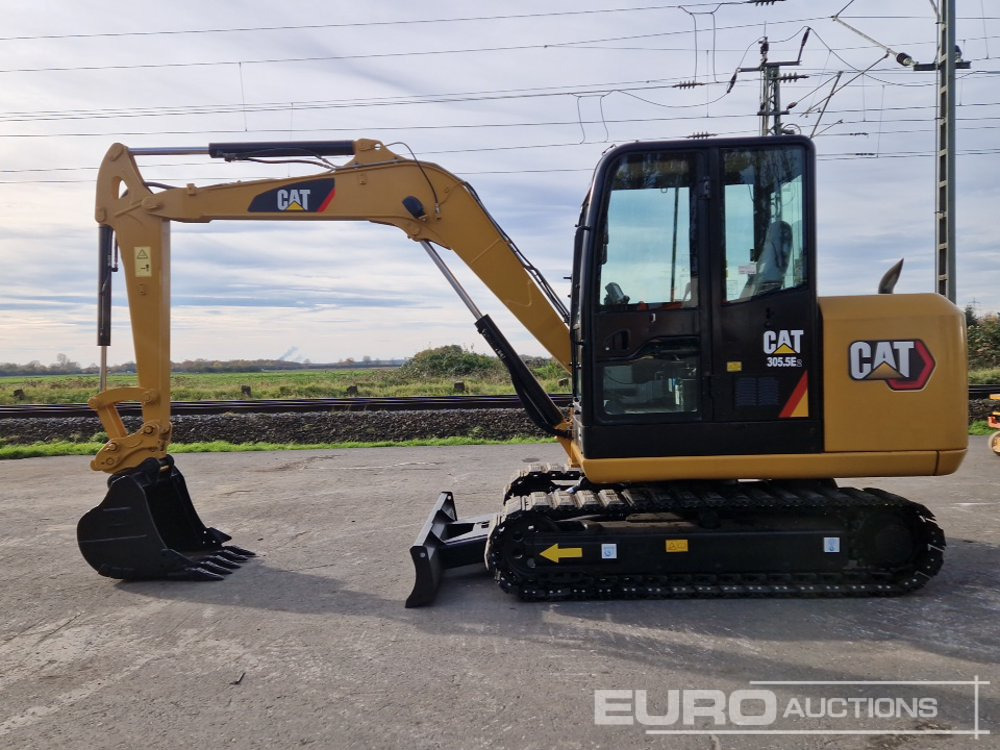 2018 CAT 305.5 E2 - Mini bager: slika 2 2018 CAT 305.5 E2 - Mini bager: slika 2