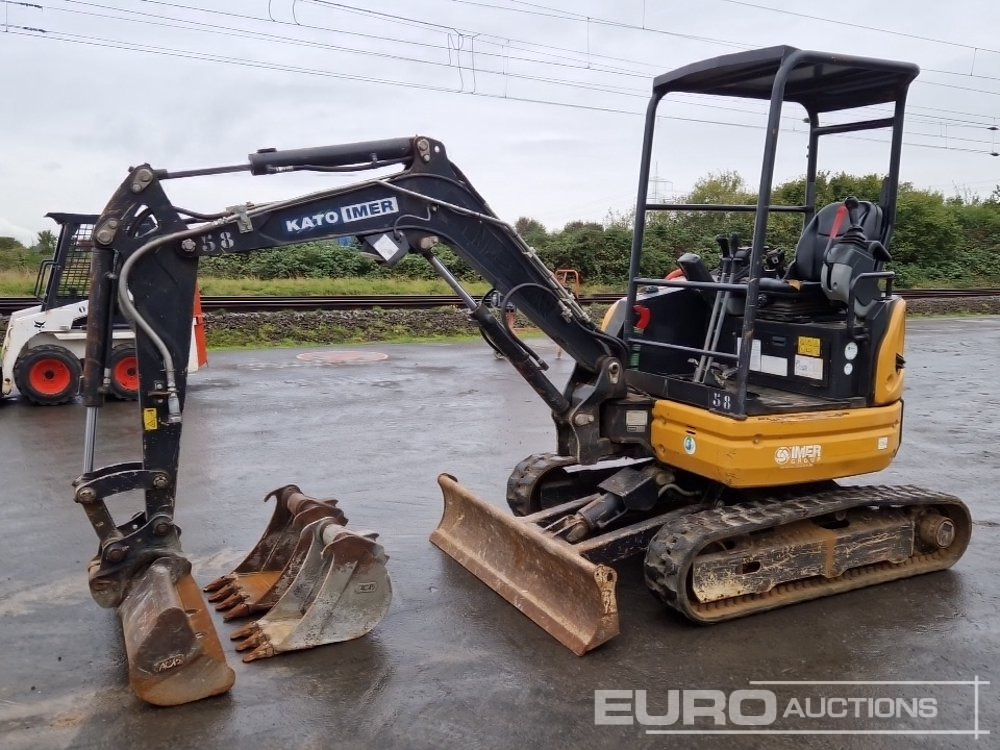 2018 Kato Imer 27V4 - Mini bager: slika 1 2018 Kato Imer 27V4 - Mini bager: slika 1