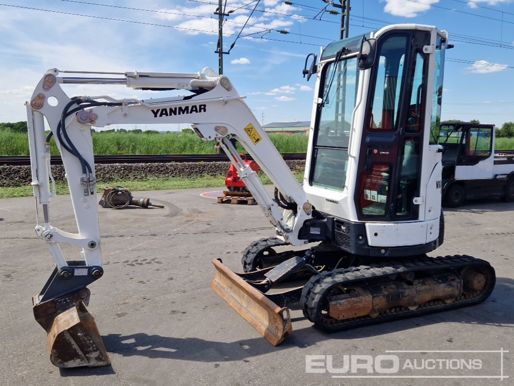 2018 Yanmar VIO27-6 - Mini bager: slika 1 2018 Yanmar VIO27-6 - Mini bager: slika 1