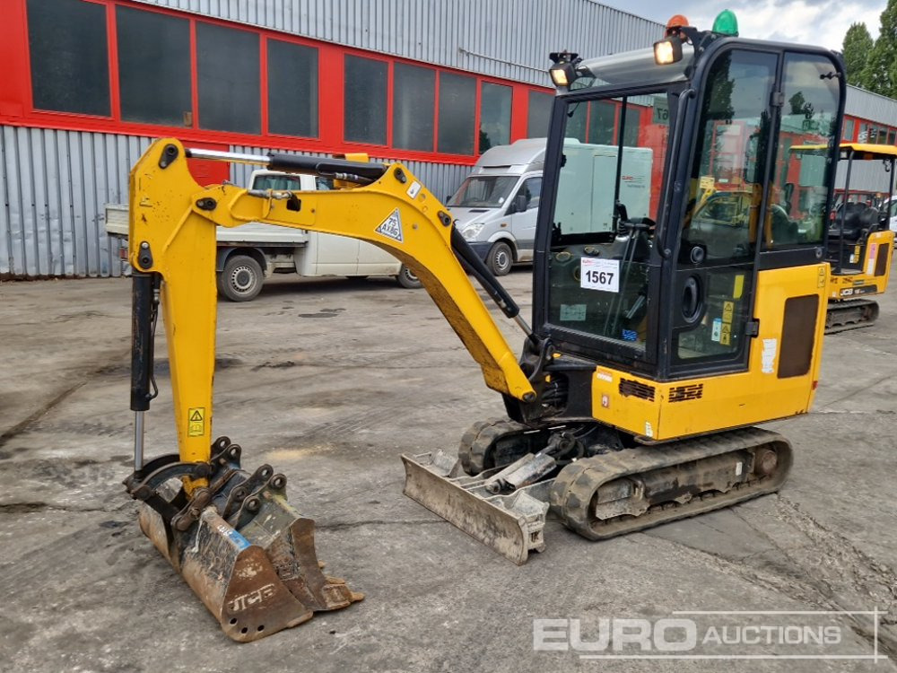 2020 JCB 16C-1 - Mini bager: slika 1 2020 JCB 16C-1 - Mini bager: slika 1