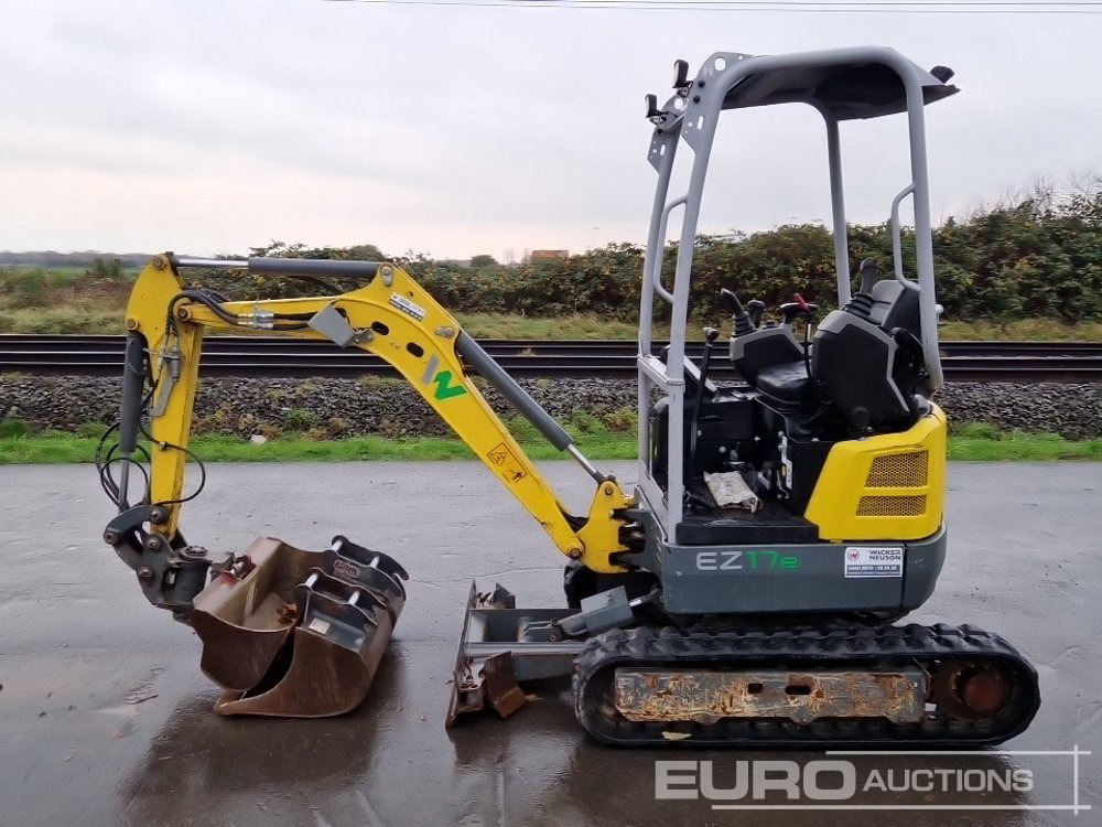 2020 Wacker Neuson EZ17E - Mini bager: slika 2 2020 Wacker Neuson EZ17E - Mini bager: slika 2