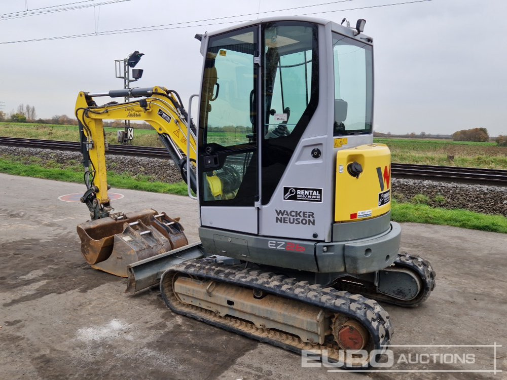 2021 Wacker Neuson EZ26 - Mini bager: slika 3 2021 Wacker Neuson EZ26 - Mini bager: slika 3