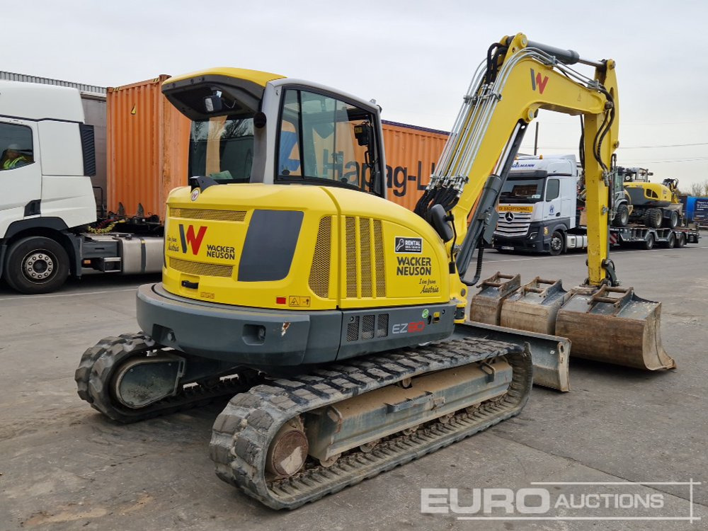 2021 Wacker Neuson EZ80 - Mini bager: slika 5 2021 Wacker Neuson EZ80 - Mini bager: slika 5