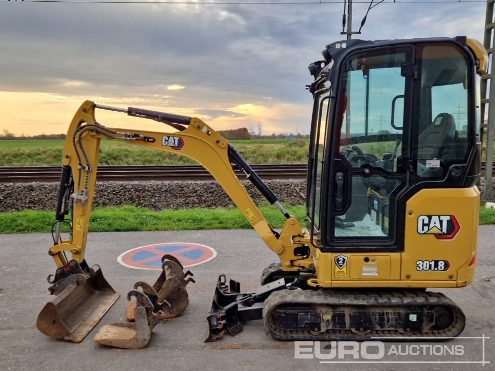 2022 CAT 301.8 - Mini bager: slika 2 2022 CAT 301.8 - Mini bager: slika 2