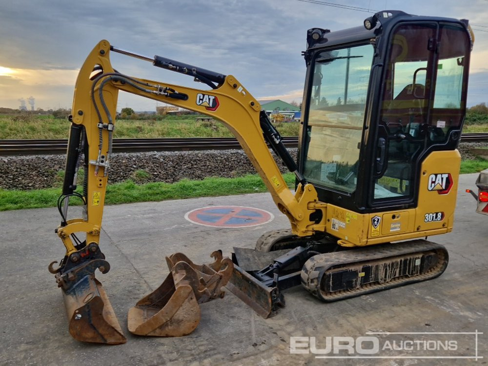 2022 CAT 301.8 - Mini bager: slika 1 2022 CAT 301.8 - Mini bager: slika 1