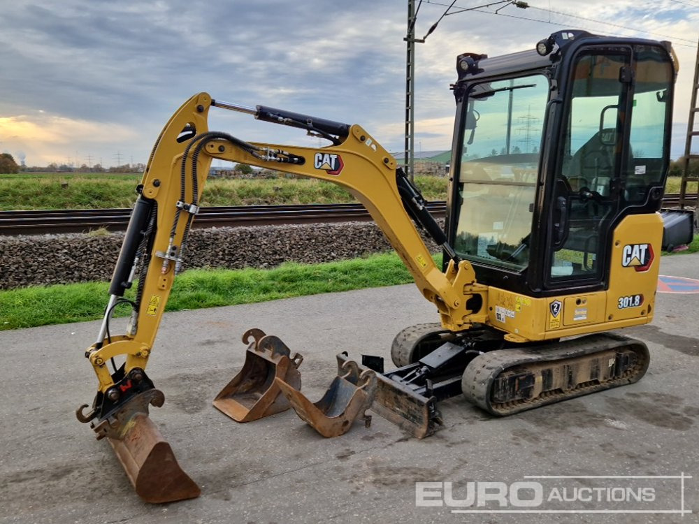 2022 CAT 301.8 - Mini bager: slika 1 2022 CAT 301.8 - Mini bager: slika 1
