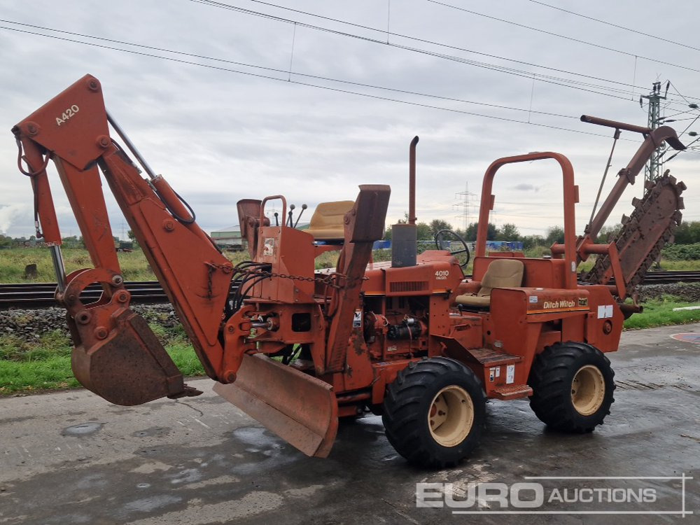 Ditch Witch 4010 - Rovokopač: slika 1 Ditch Witch 4010 - Rovokopač: slika 1